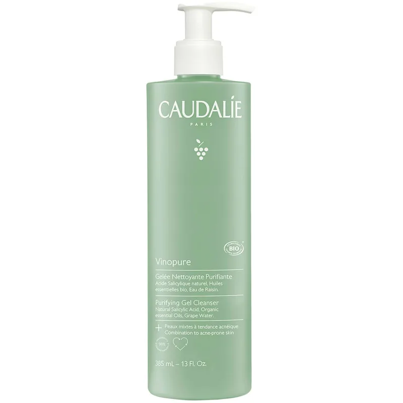 Желе Caudalie (Кодалі) Vinopure Чиста шкіра, очищуюче, 385 мл