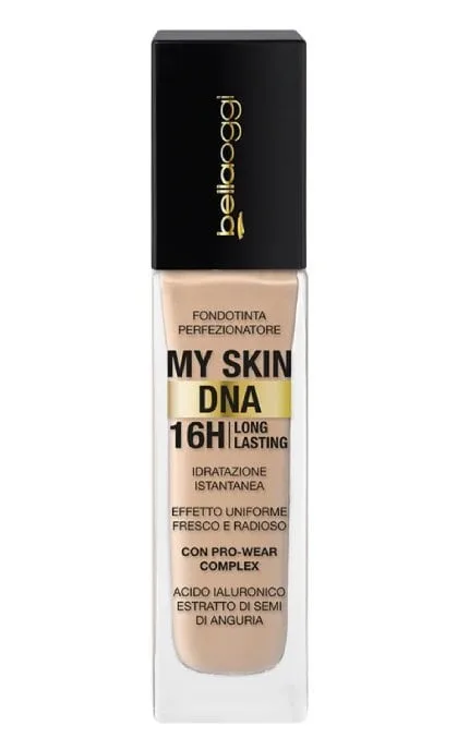 Тональна основа для обличчя Bellaoggi My Skin DNA 16H 10N - Ivory Cream 34 г