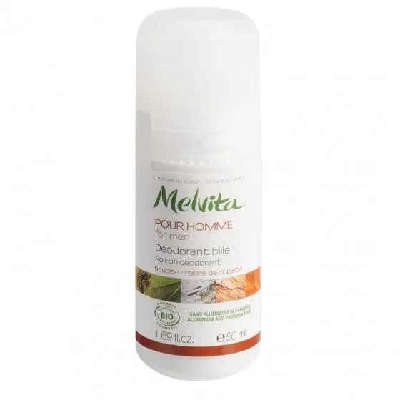 Melvita Roll-on Deodorant For Men - Дезодорант для чоловіків