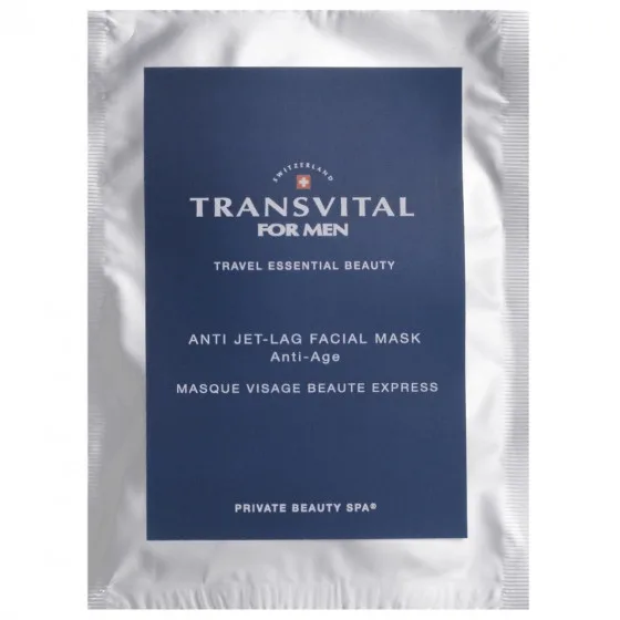 Transvital Anti Jet-Lag Facial Mask - Омолоджуюча матуюча анти-стрес маска для чоловіків