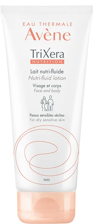 Молочко Avene (Авене) Trixera для живлення сухої і дуже сухої чутливої шкіри обличчя і тіла