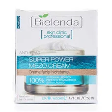 Крем Bielenda Skin Clinic Professional для обличчя зволож. з Гіал. кислотою день/ніч 50 мл