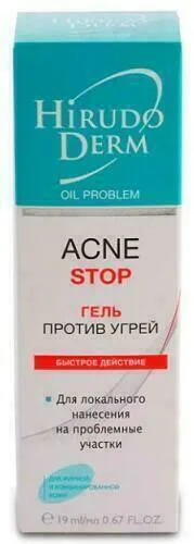 Гель Hirudo Derm Oil Problem Acne Stop проти вугрів 19 мл