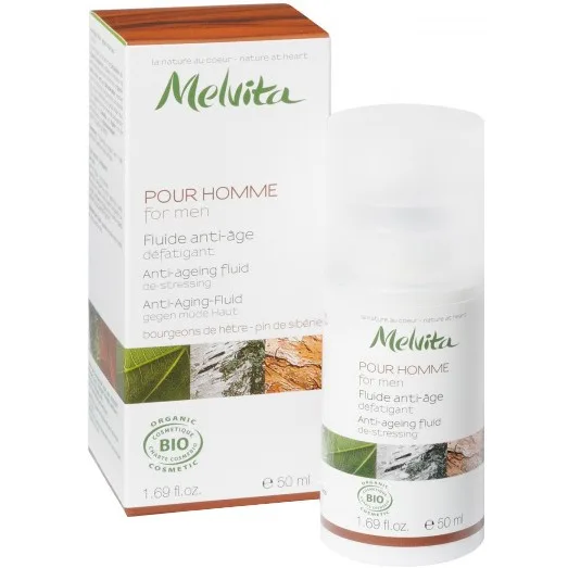 Melvita Anti-Ageing Fluid For Men - Антивіковий флюїд для чоловіків