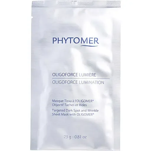 Відновлююча тканинна маска проти зморшок та темних плям Phytomer Oligoforce Lumination Targeted Dark Spot and Wrinkle Sheet Mask, 23 г