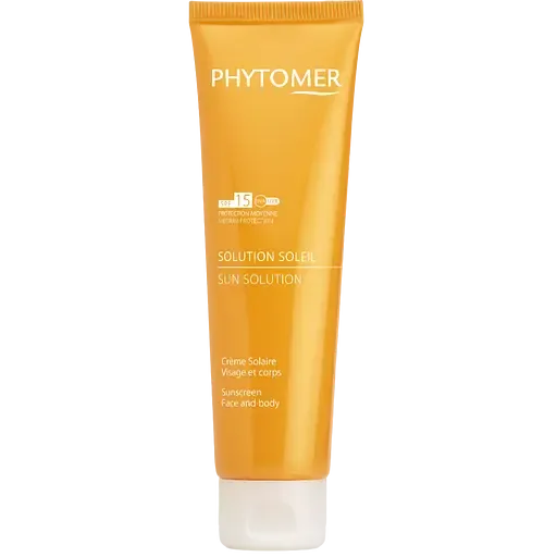 Зволожуючий сонцезахисний крем для обличчя та тіла Phytomer Sun Solution SPF15, 125 мл