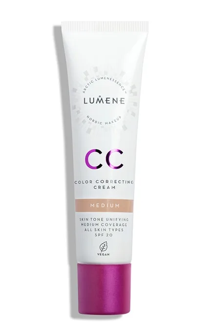 Тональний крем Lumene CC Cream 6в1 SPF 20 тон Medium 30 мл