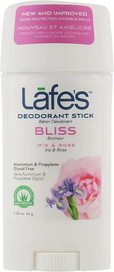 Lafe's Deodorant Stick Bliss Iris & Rose - Дезодорант-стік "Ірис та троянда"