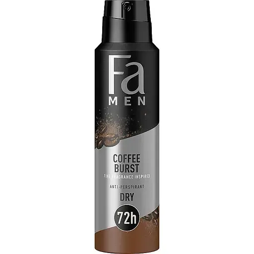 Антиперспірант-спрей Fa Men Coffe Burst Dry 150 мл
