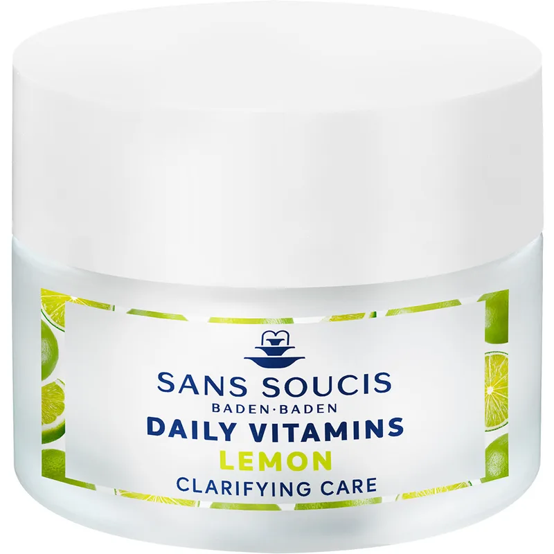 Догляд Sans Soucis (Сан Сусі) Daily Vitamins очищаючий Лайм для комбінованої шкіри 50 мл
