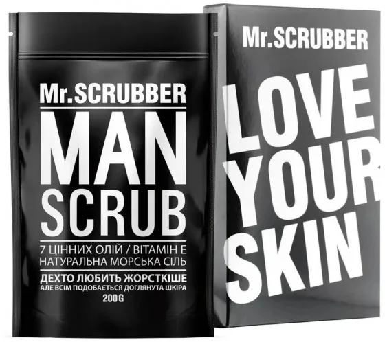 Кавовий скраб для тіла Mr.Scrubber Man 200 г