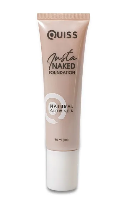 Тональний крем для обличчя Insta Naked Foundation Quiss