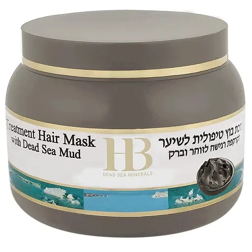 Маска для пошкодженого волосся Health&Beauty, з гряззю Мертвого моря, 250 мл