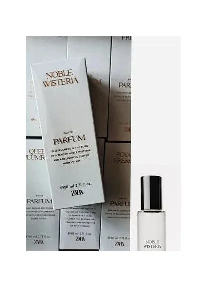 Парфуми Noble Wisteria 80 ml в коробці Zara (372472316)