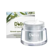 Крем Doliva Vitalfrisch нічний догляд для обличчя 50 мл
