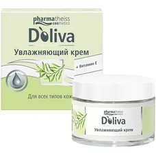Крем Doliva для відновлення і сяяння шкіри з вітамінами SPF6 50 мл