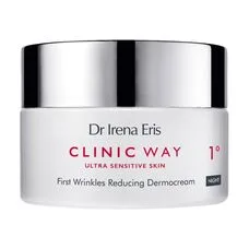 Крем Dr Irena Eris Clinic Way Гіалуронове розгладження 1° 30+, нічний крем для шкіри обличчя, 50 мл