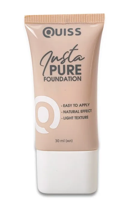 Тональний крем для обличчя Quiss Insta pure foundat 03 30 мл