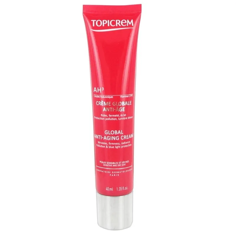 Крем для обличчя Topicrem Global Anti-Aging Cream AH3 глобальний антивіковий 40 мл