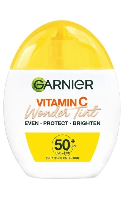 Тональний флюїд для обличчя Garnier Vitamin C Wonder Tint SPF50 Світлий 40 мл