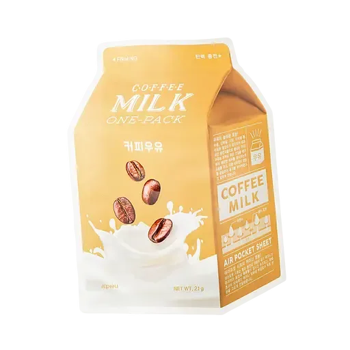 Тканинна маска A'pieu Coffee Milk One-Pack з екстрактом кави 21 мл