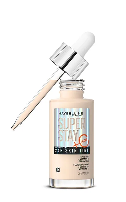 Тональний флюїд для обличчя Maybelline New York Superstay Skin Tint з вітаміном С