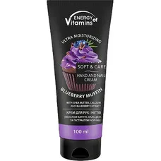 Крем Energy Vitamins Blueberry muffin д/рук та нігтів 100мл