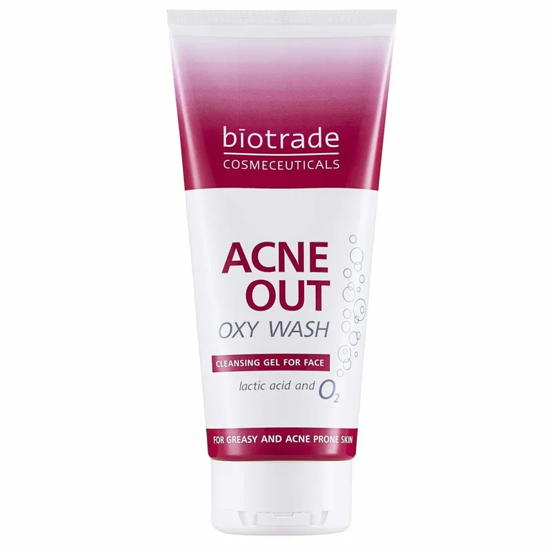 Гель Biotrade (Біотрейд) Acne Out кисневе умивання проти вугревого висипу, 50 мл