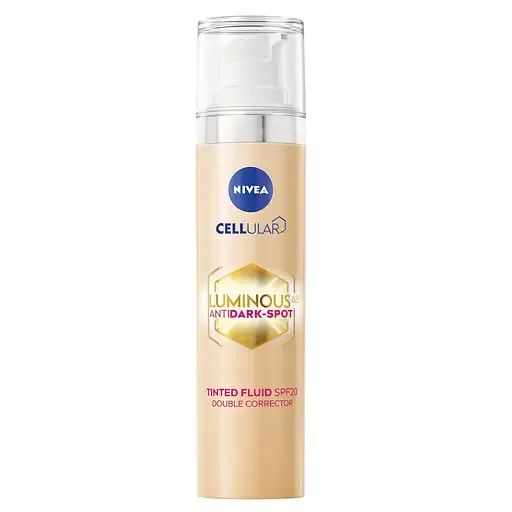 Тонувальний флюїд Nivea Luminous 630 Подвійна корекція SPF 20, 40 мл
