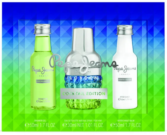 Pepe Jeans Cocktail Edition For Him Gift Set - Парфумований набір для чоловіків