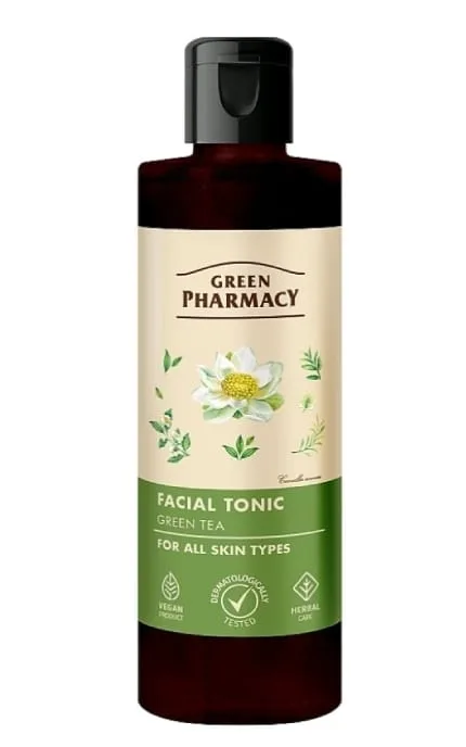 Тонік для обличчя Green Pharmacy Зелений чай 200 мл