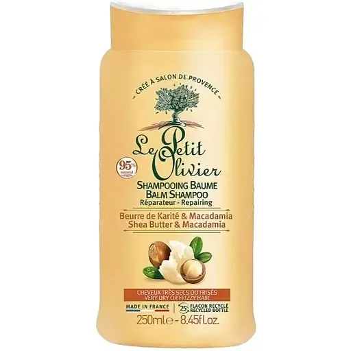Шампунь для кучерявого волосся Le Petit Olivier Hair Care Range Олія ши та макадамія 250 мл
