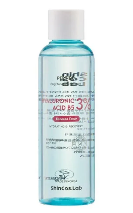 Тонер-есенція для обличчя ShinCos.Lab Peptide Hyaluronic Acid B5 3% 200 мл