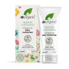 Крем Dr. Organic Дитячий зволожувальний з екстрактом календули без аромату 50мл
