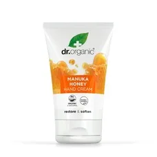 Крем Dr. Organic для рук і нігтів з медом Манука 125мл