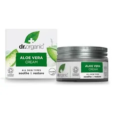 Крем Dr. Organic Заспокійливий та відновлювальний з алое вера 50мл
