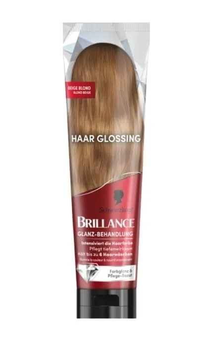 Тонуючий бальзам для волосся Brillance Hair Gloss Золотиста карамель 150 мл