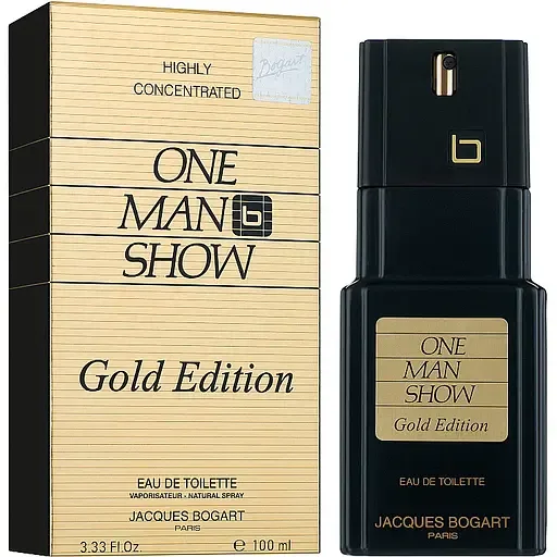 Туалетна вода для чоловіків Jacques Bogart One Man Show Gold Edition 100 мл (127135)