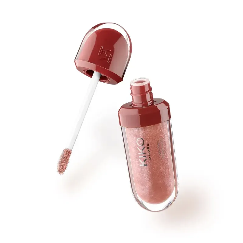 Блиск для губ міні Kiko Milano Flirt Alert 3d Hydra Mini Lip Gloss 3,5 мл 01 Pink Vibes Only (37562)