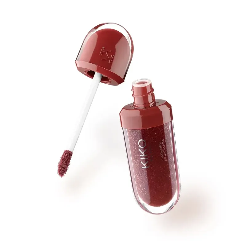 Блиск для губ міні Kiko Milano Flirt Alert 3d Hydra Mini Lip Gloss 3,5 мл 03 Choco Flex (37563)