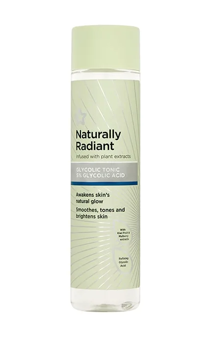 Тонік для обличчя Superdrug Naturally Radiant з гліколевою кислотою 300 мл