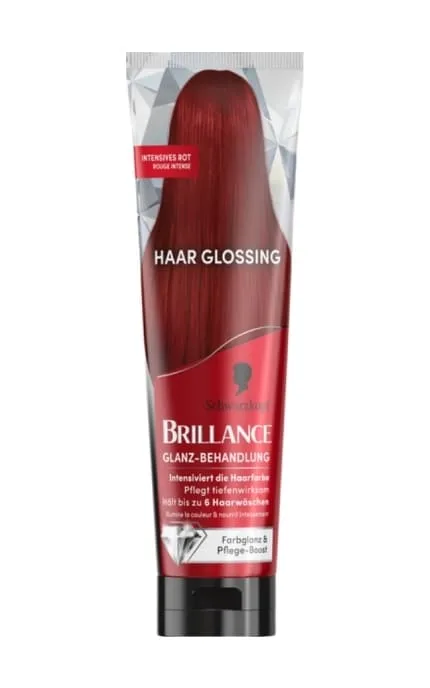 Тонуючий бальзам для волосся Brillance Hair Gloss Спекотний червоний 150 мл