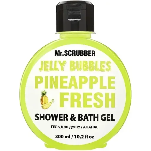 Гель для душу Mr.Scrubber Jelly Bubbles Pineapple, 300 мл