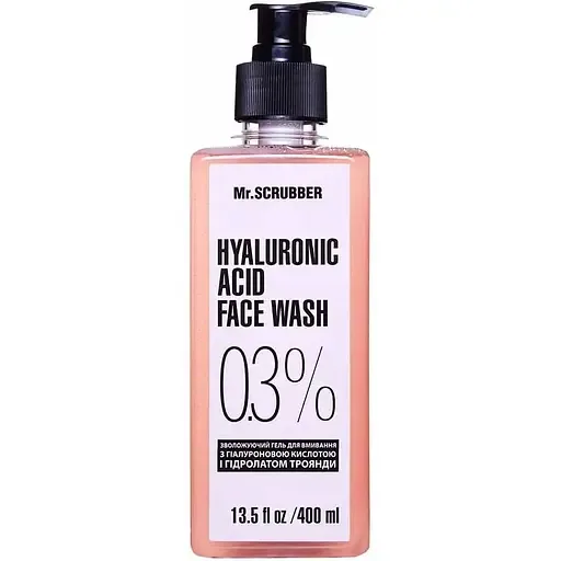 Гель для вмивання Mr.Scrubber Hyaluronic Acid Face Wash 03% 400 мл