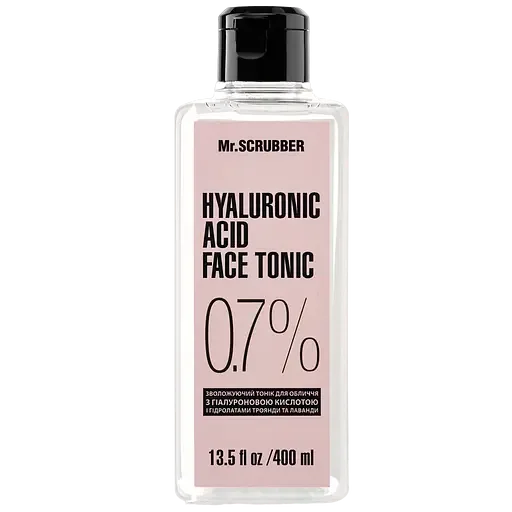 Тонік для обличчя Mr.Scrubber Hyaluronic Acid Face Tonic