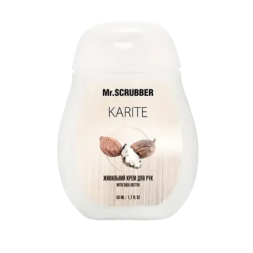 Живильний крем для рук Mr.Scrubber Karite, 50 мл