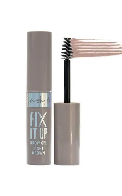 Туш для брів Lovely Fix It Up Brow Gel 1 Light Brown 2.5 г