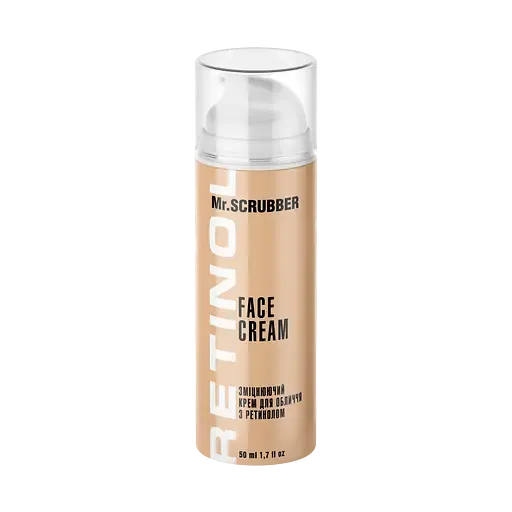Зміцнювальний крем для обличчя Mr.Scrubber Retinol Face Cream з ретинолом, 50 мл