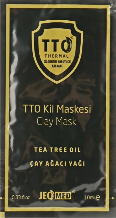 Маска TTO Thermal Глиняна для обличчя 12 шт коробка 120 г