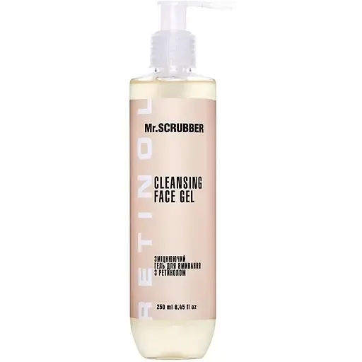 Зміцнювальний гель для вмивання Mr.Scrubber Retinol Cleansing Face Gel з ретинолом 250 мл